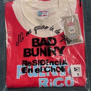 Red Bad Bunny Graphic T-Shirt